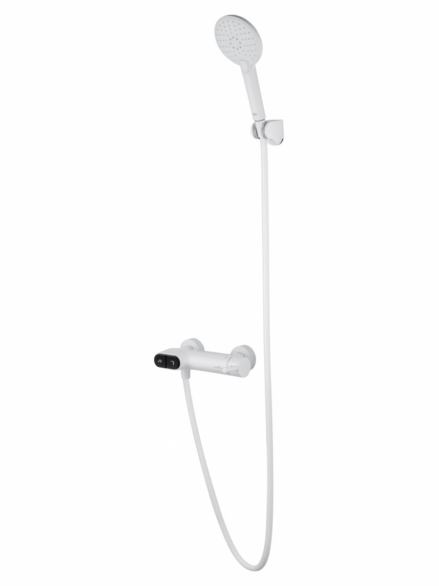 Смеситель для душа Wonzon&Woghand Muse Corno WW-A30902-MW (белый матовый)