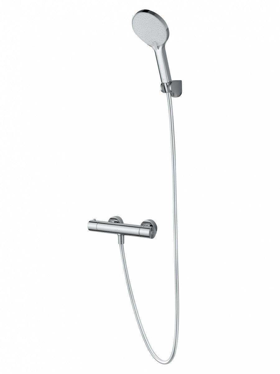 Смеситель для душа Wonzon&Woghand Inn 3 WW-B2065-A-CR (хром) с термостатом