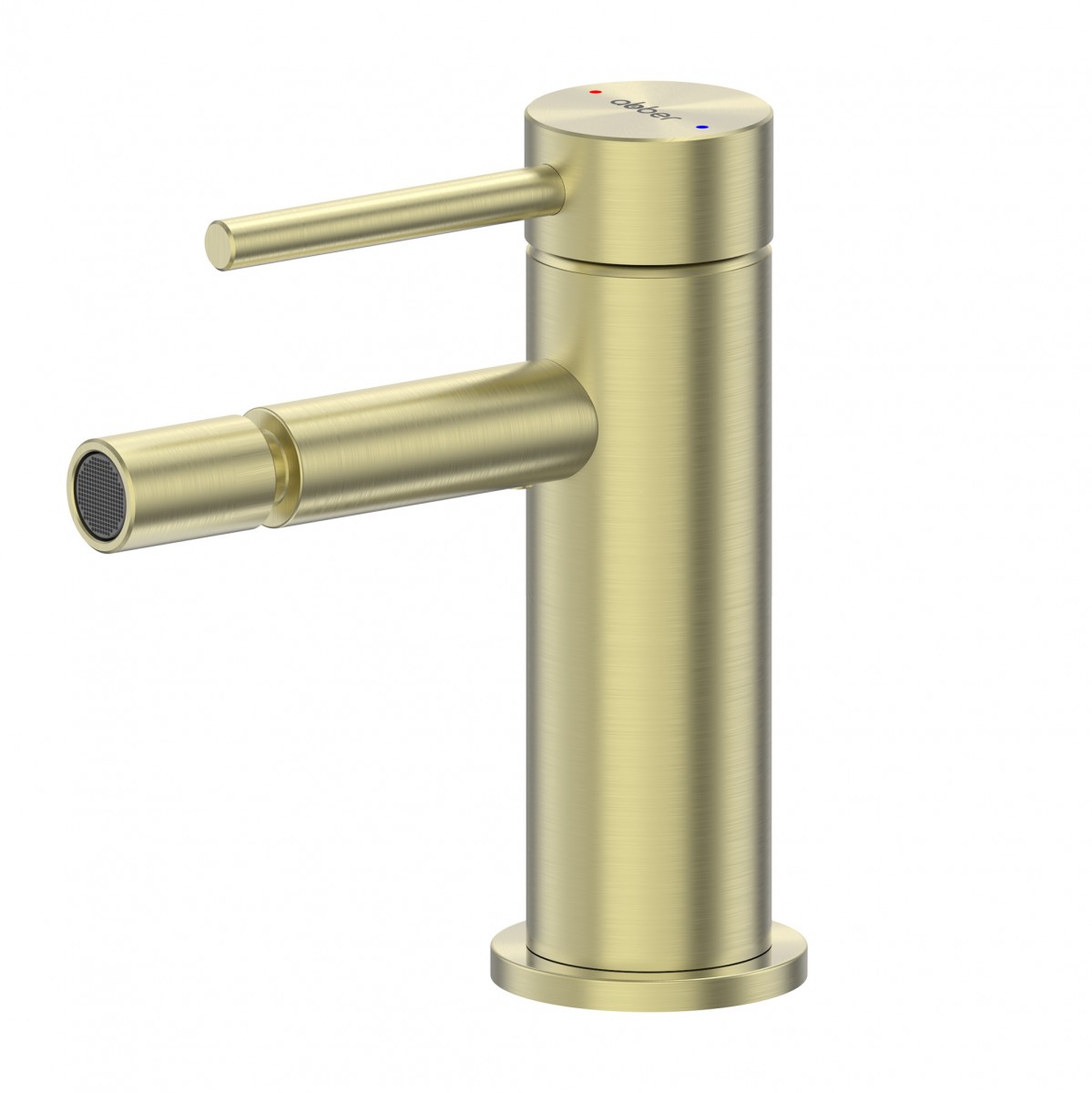 Смеситель для биде Abber Wasser Kreis 316 AF8124BG (золото брашированное)