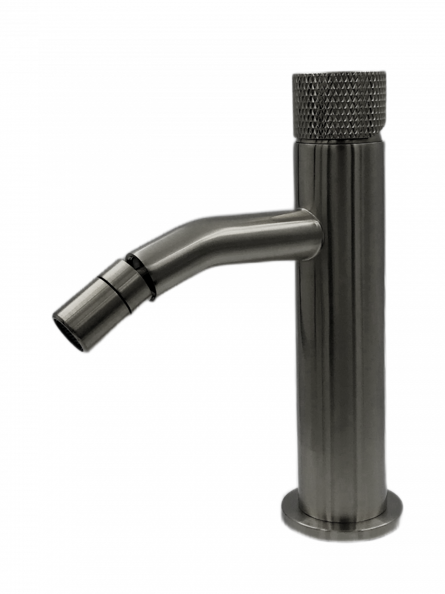 Смеситель для биде Milleau Tissage ML0327KBS-GM (оружейная сталь)