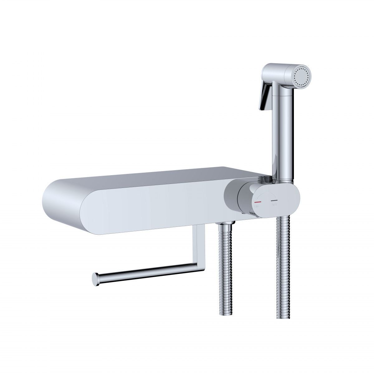 Гигиенический душ со смесителем RGW Shower Panels SP-222 581408222-01 (хром)