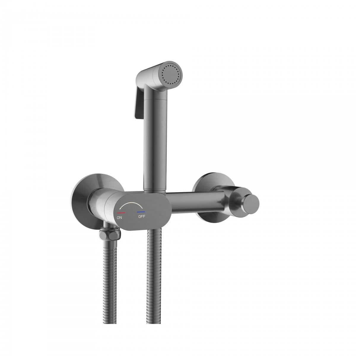 Гигиенический душ со смесителем RGW Shower Panels SP-216Gr 581408216-11 (серый матовый)