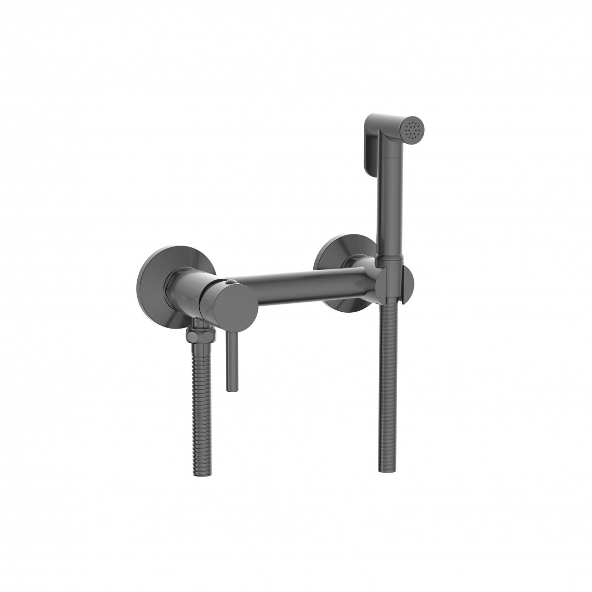 Гигиенический душ со смесителем RGW Shower Panels SP-215Gr 581408215-11 (серый матовый)