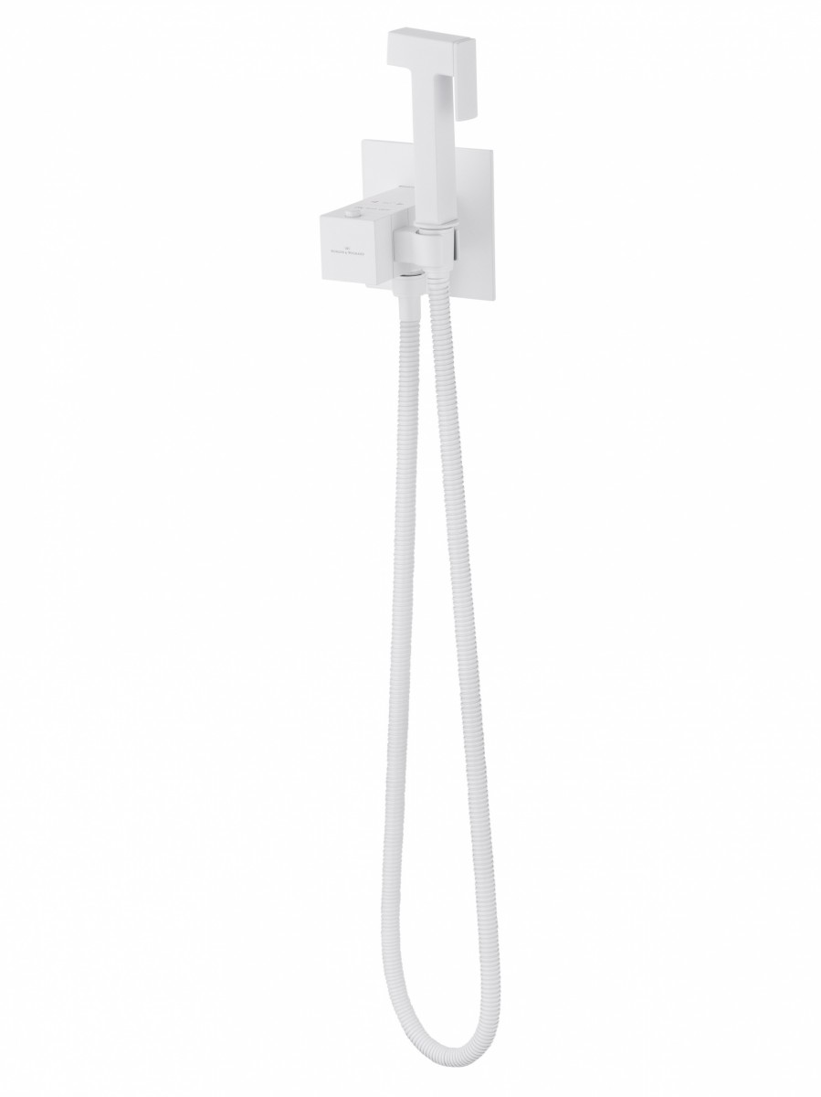 Гигиенический душ со смесителем Wonzon & Woghand WW-88829910-MW (белый матовый) с термостатом