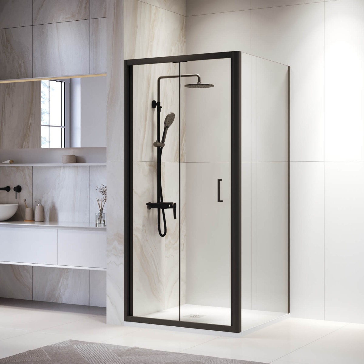 Душевой уголок RGW Passage PA-132B 1200*1200 мм (хром/прозрачный)