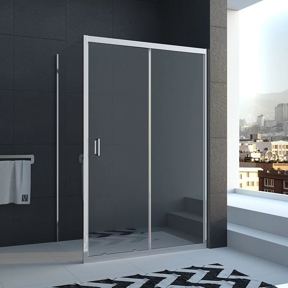 Душевой уголок Veconi RV-040 RV040-15070-01-C1 1500*700 мм (хром/прозрачное)