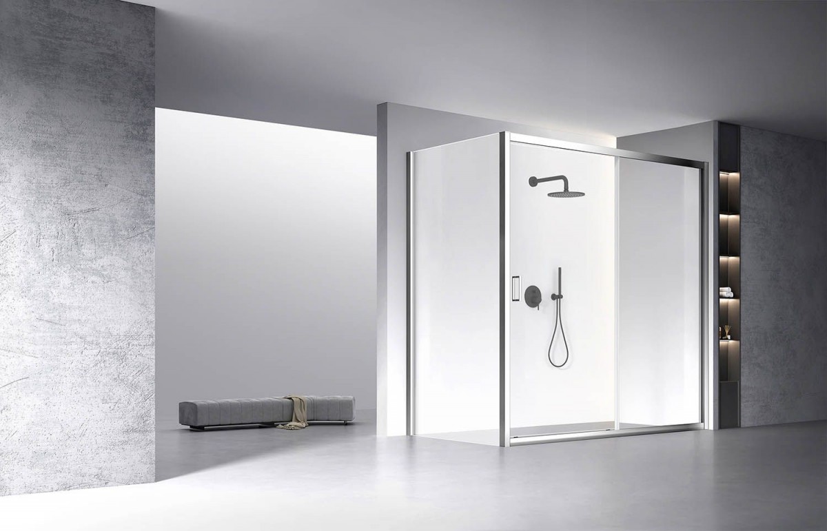 Душевой уголок Veconi Rovigo RV060-180120-01-C5 1800*1200 мм (хром/прозрачное)