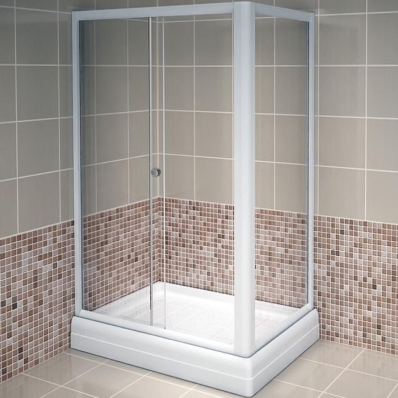 Душевой уголок Radomir Верчелли 1-09-1-0-0-0120 1210*840 мм (белый/прозрачное)