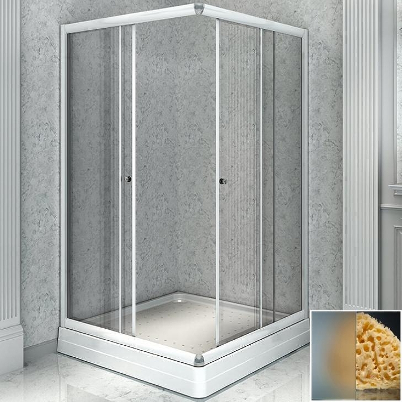 Душевой уголок Radomir 1-09-1-0-0-1230 1000*1100 мм (белый/прозрачное)