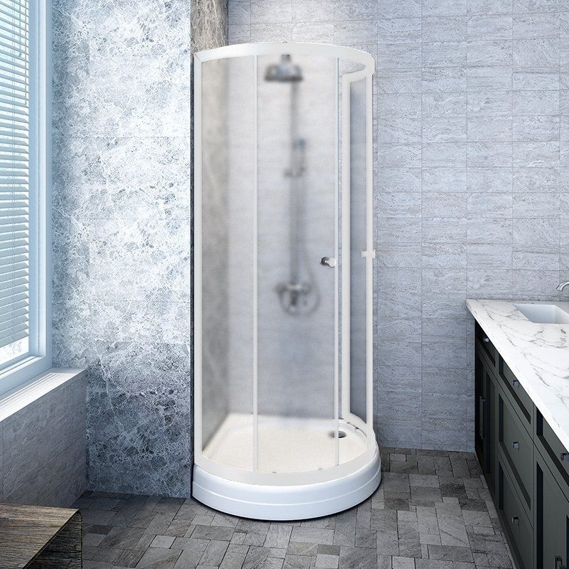 Душевой уголок Radomir Стронг 1-09-1-0-0-1821 1100*1100 мм (белый/матовое)