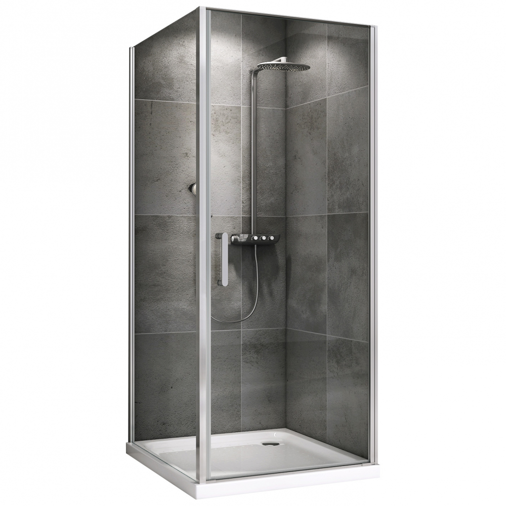Душевой уголок Abber Sonnenstrand AG04070-S70 700*700 мм (хром/прозрачное)