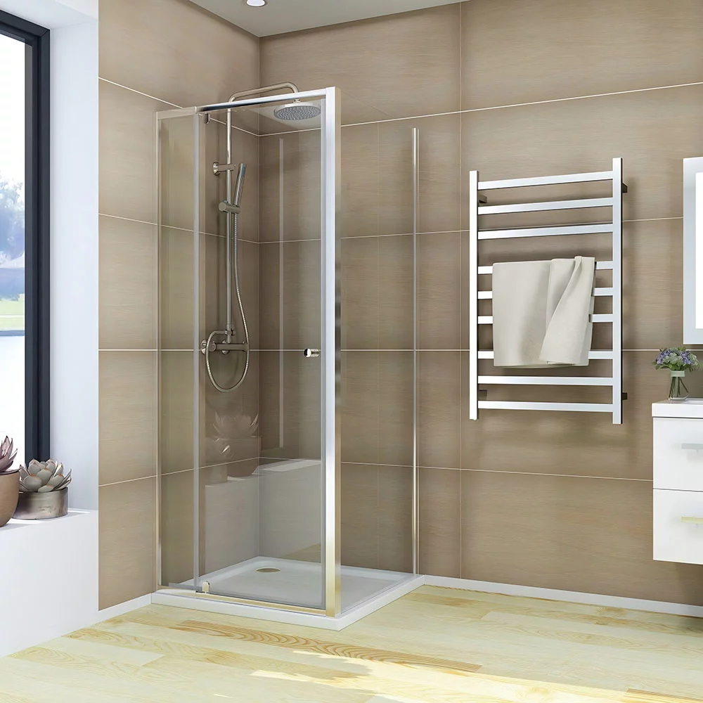 Душевой уголок Veconi RV-026 RV026-10080-01-C8 1000*800 мм (хром/прозрачное)