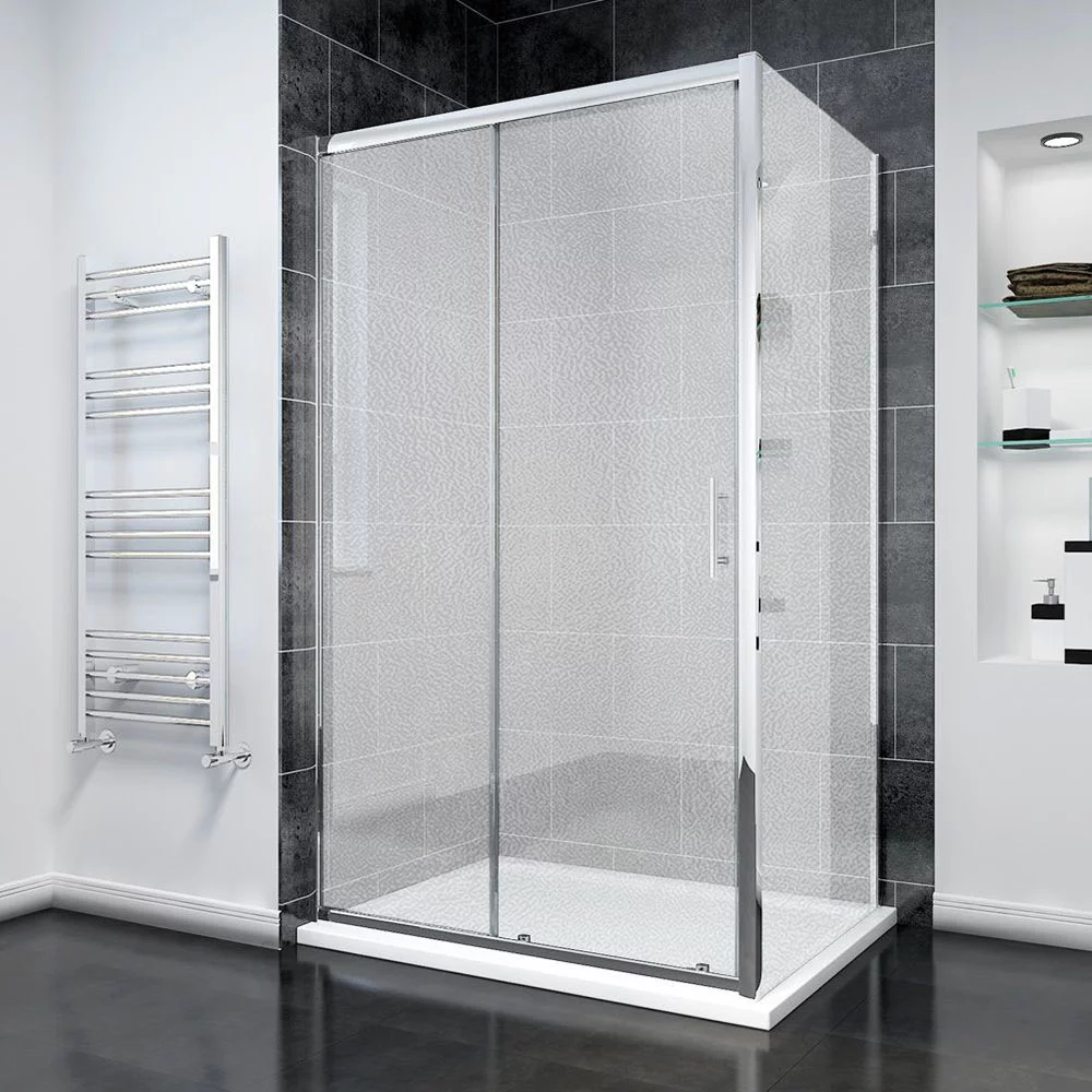 Душевой уголок Veconi RV-055 RV055-130100-02-C8 1300*1000 мм (хром/матовое)