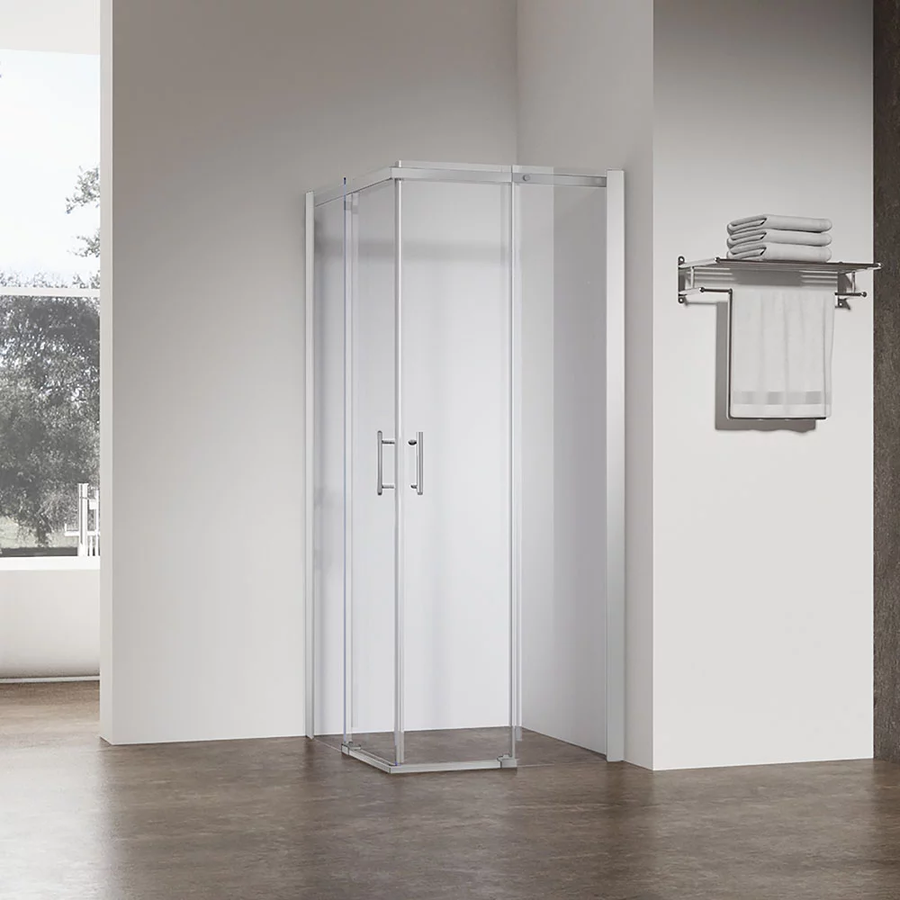 Душевой уголок Veconi Rovigo RV50CH-11080-01-C8 1100*800 мм (хром/прозрачное)