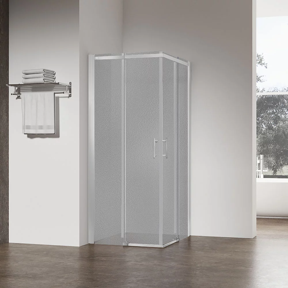 Душевой уголок Veconi Rovigo RV50CH-L-12090-02-C8 1200*900 мм (хром/матовое) L