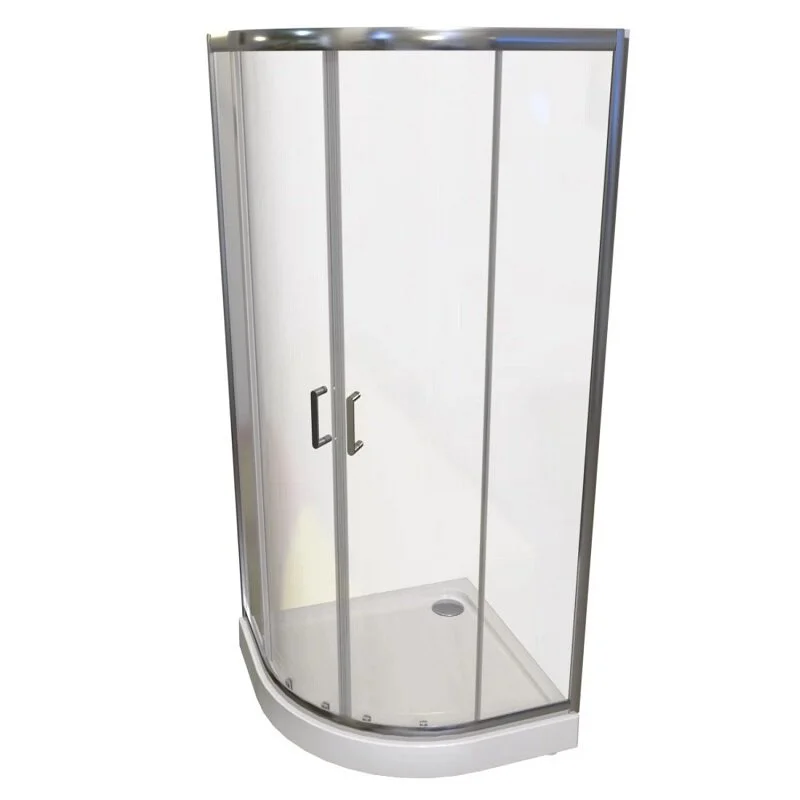 Душевой уголок Radomir Смарт 1-03-2-0-0-3320 900*900 мм (хром/прозрачное)