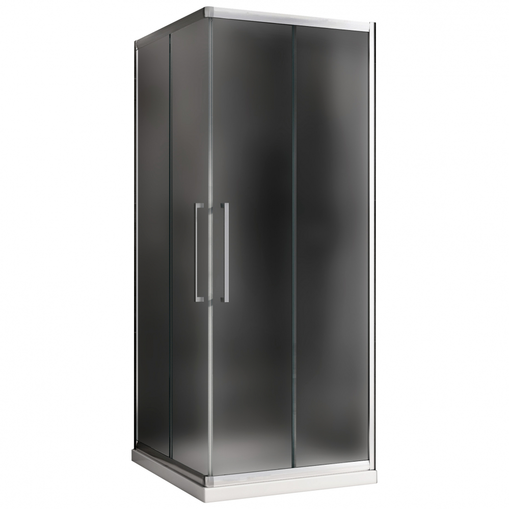 Душевой уголок Abber Schwarzer Diamant AG02090MH 900*900 мм (хром/прозрачное)