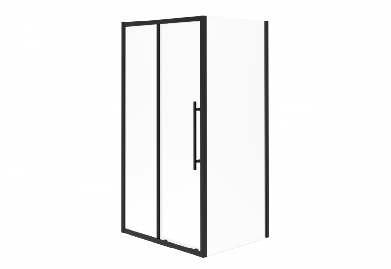 Душевой уголок Esbano FLEX ESF-128PS-B 1200*800 мм (чёрный матовый/прозрачное)