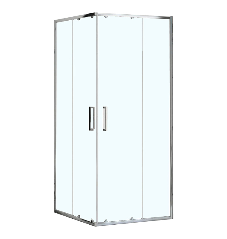 Душевое ограждение Loranto Neo CS-21809-100 1000*1000 мм (серебро/прозрачное)