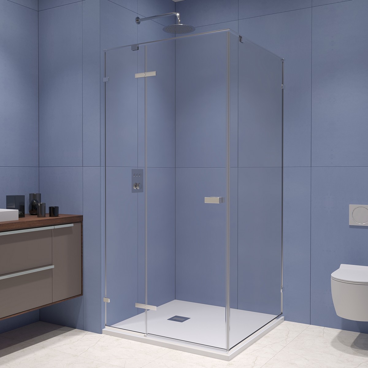Душевой уголок RGW Stilvoll SV-030 1000*1000 мм (хром/прозрачное)