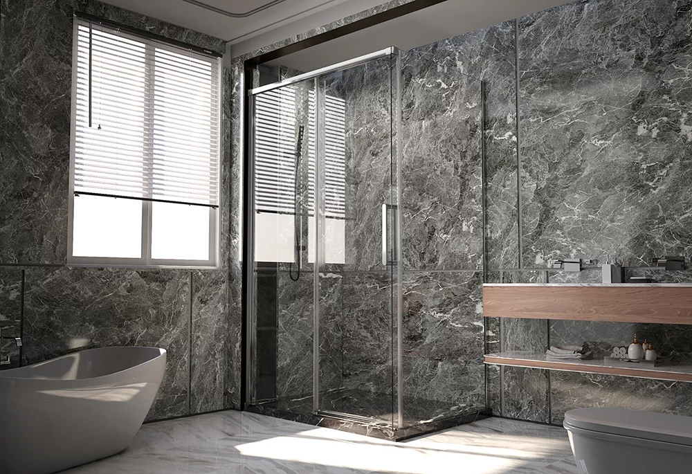 Душевой уголок Veconi Premium Trento PTC-SP-40CH PTC40-SP-130100-CH-01-C4 1300*1000 мм (хром/прозрачное)