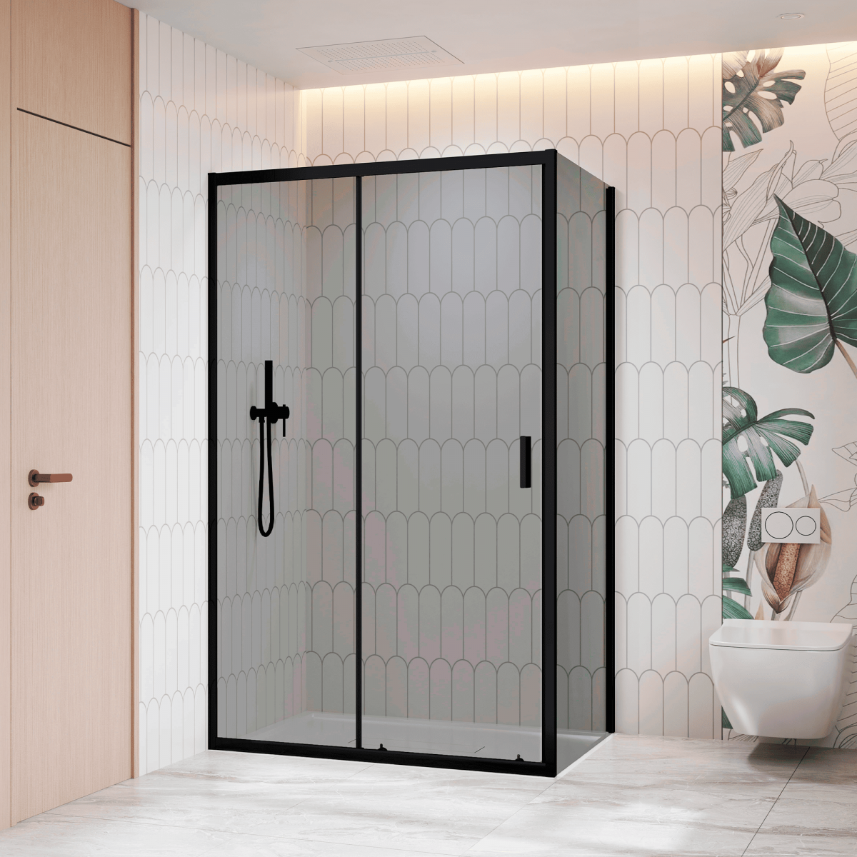 Душевой уголок RGW Classic CL-133B 1200*800 мм (чёрный/тонированное)