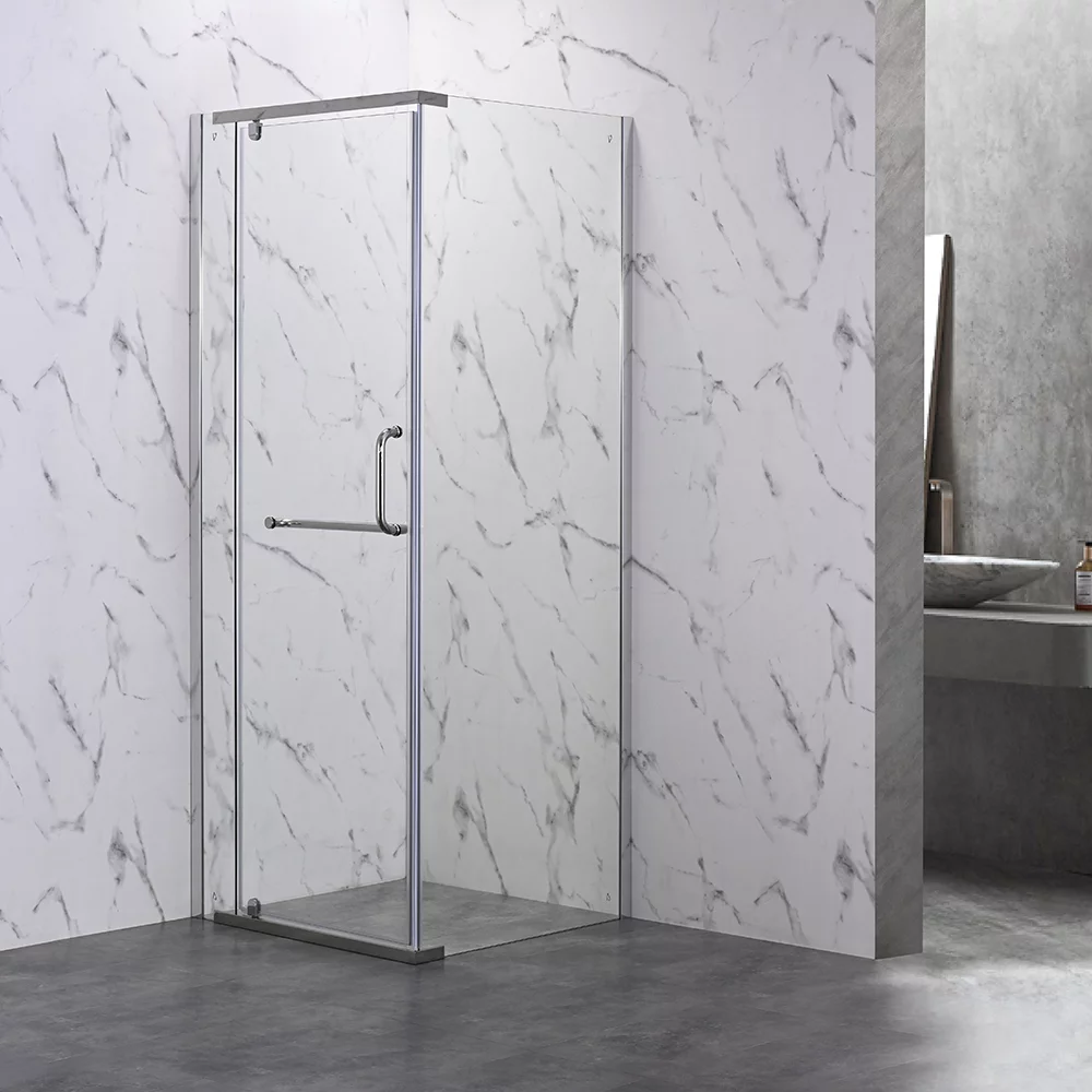 Душевой уголок Veconi RV-14 RV18-10090-01-C5 1000*900 мм (хром/прозрачное)