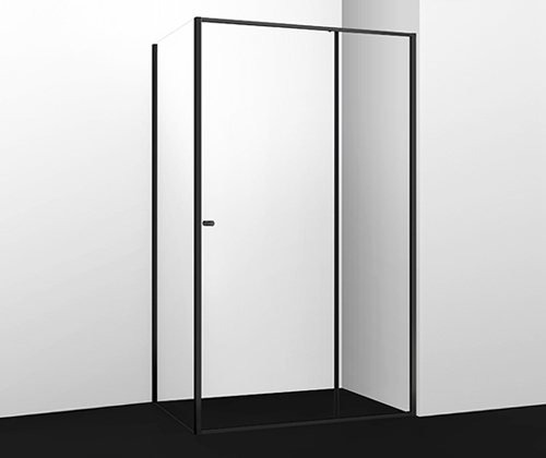 Душевой уголок WasserKRAFT Dill 61S17 1000*800 мм (черный/прозрачное)