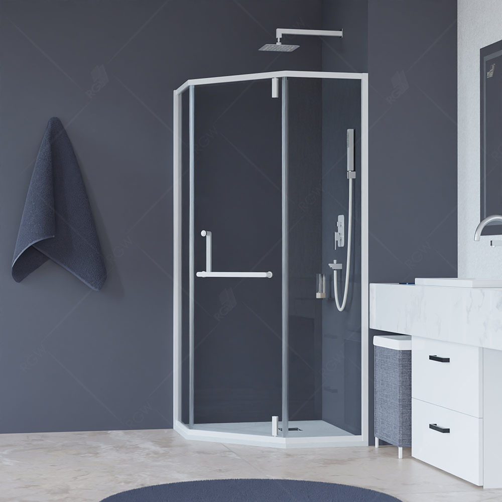 Душевой уголок RGW Hotel HO-084W 900*900 мм (белый/прозрачное)