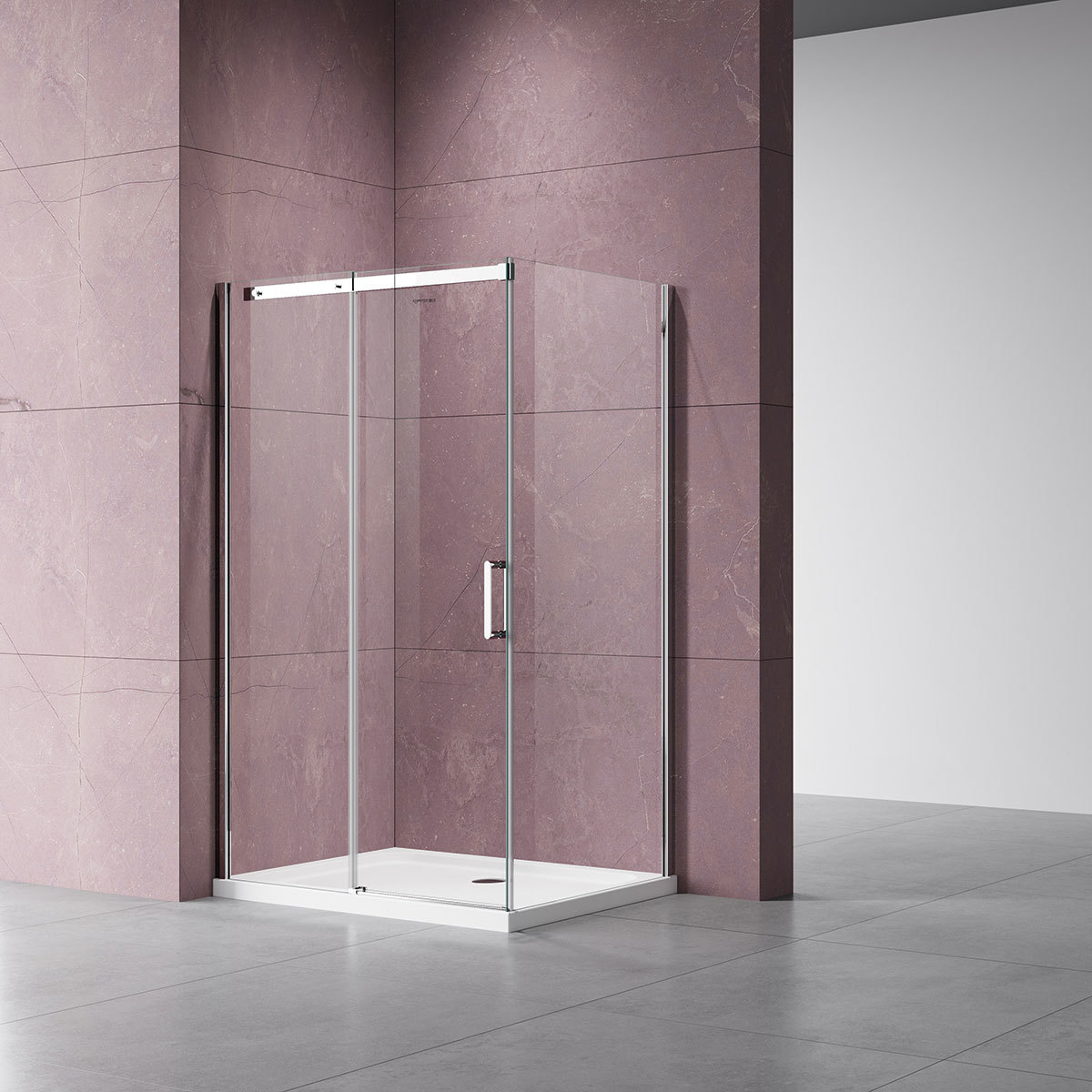 Душевой уголок Vincea Dice VSR-4D1015CL 1500*1000 мм (хром/прозрачное)