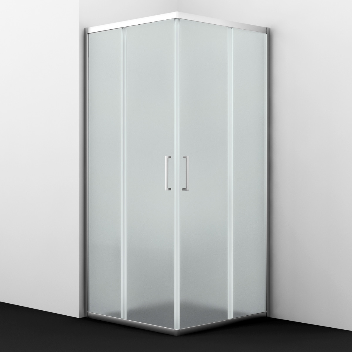 Душевой уголок WasserKRAFT Main 41S03 Matt glass 900*900 мм (хром/матовое)