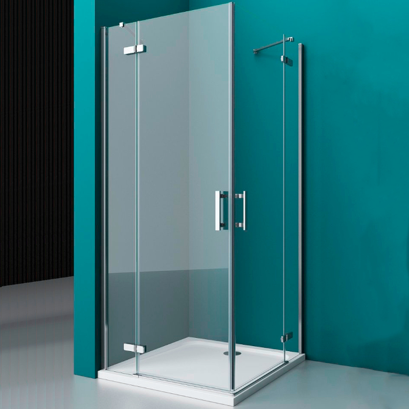 Душевой уголок BelBagno KRAFT-AH-22-120/100-C-Cr-L 1200*1000 мм (хром/прозрачное)