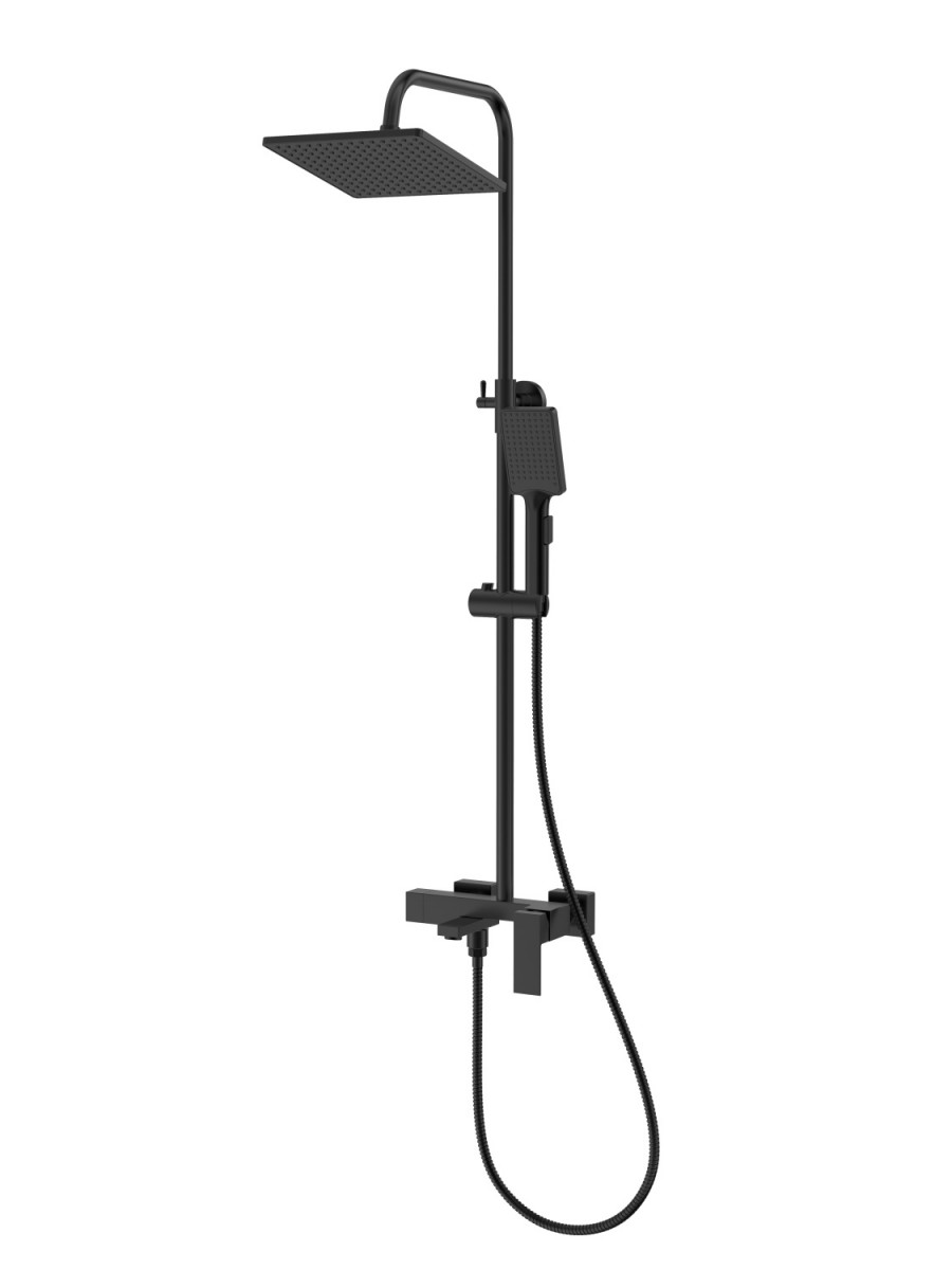 Душевая система Rush Thira TR3635-50Black (чёрный матовый)