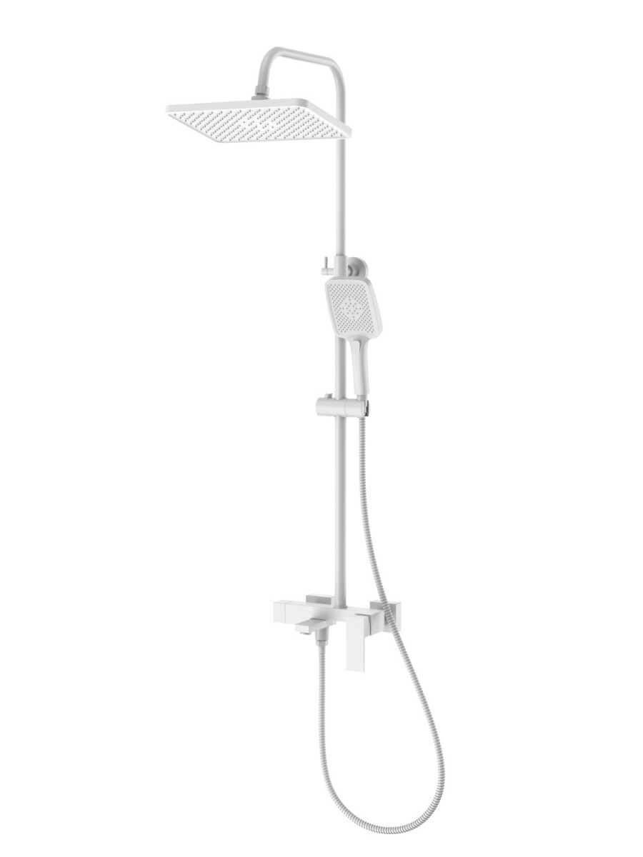 Душевая система Rush Thira TR3635-50White (белый матовый)