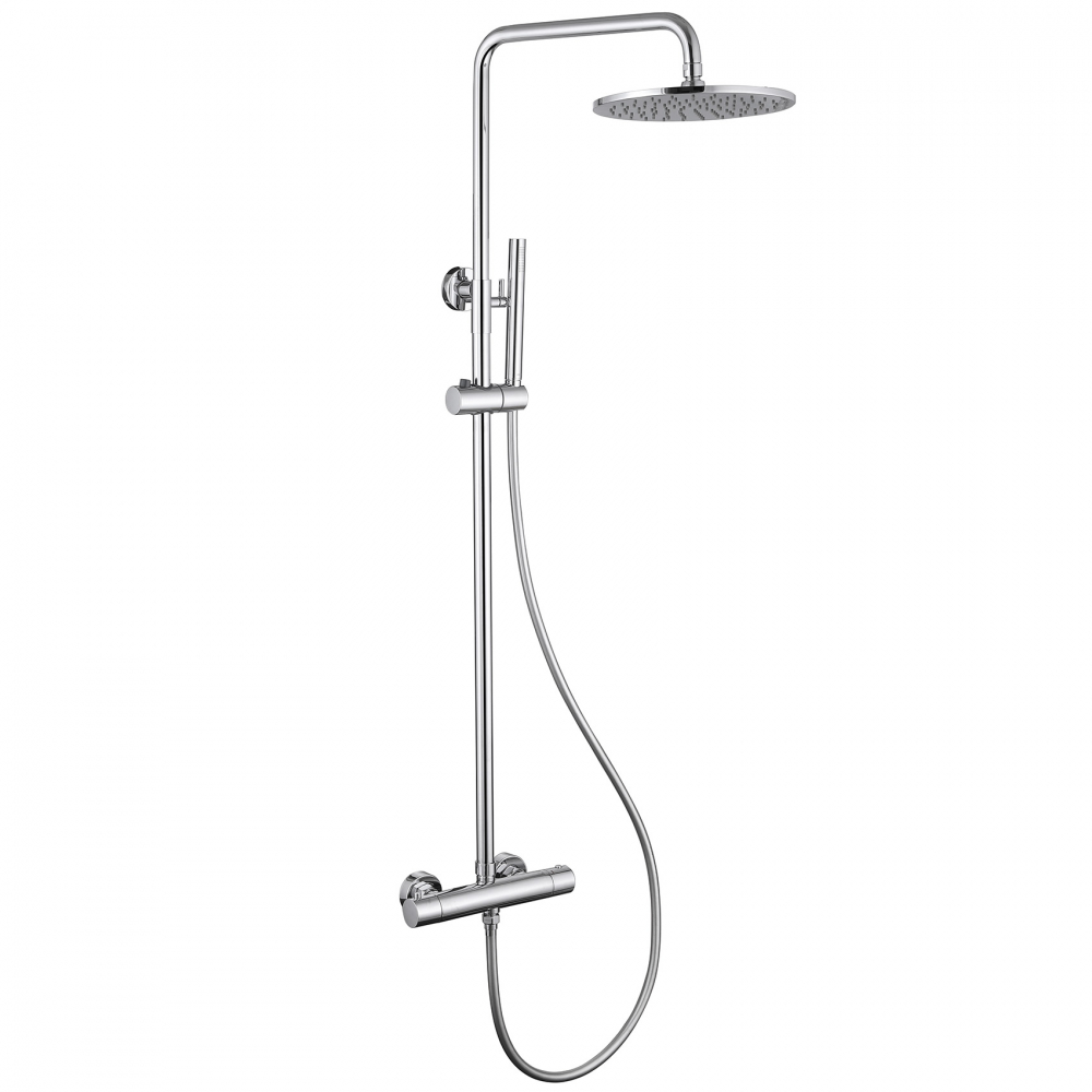 Душевая система Abber Daheim AF8160L (хром) с термостатом