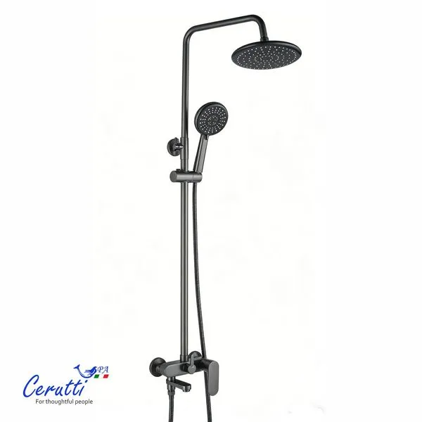 Душевая стойка Cerutti SPA Orazio II RSGR CT12074 (серый)