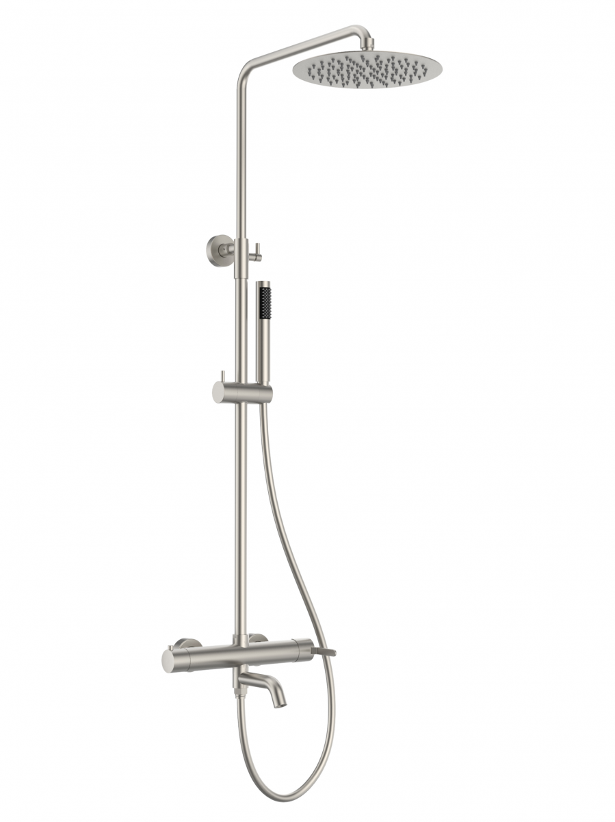 Душевая стойка Altrobagno Unione ALTROBAGNOUnione030212Ni (никель матовый)
