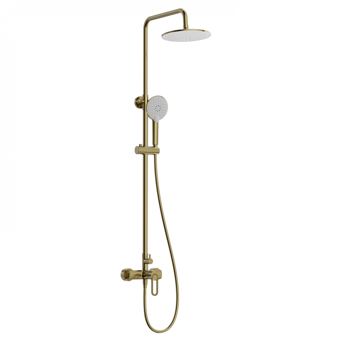 Душевая система Wonzon & Woghand WW-B2166-A-BG (брашированное золото)