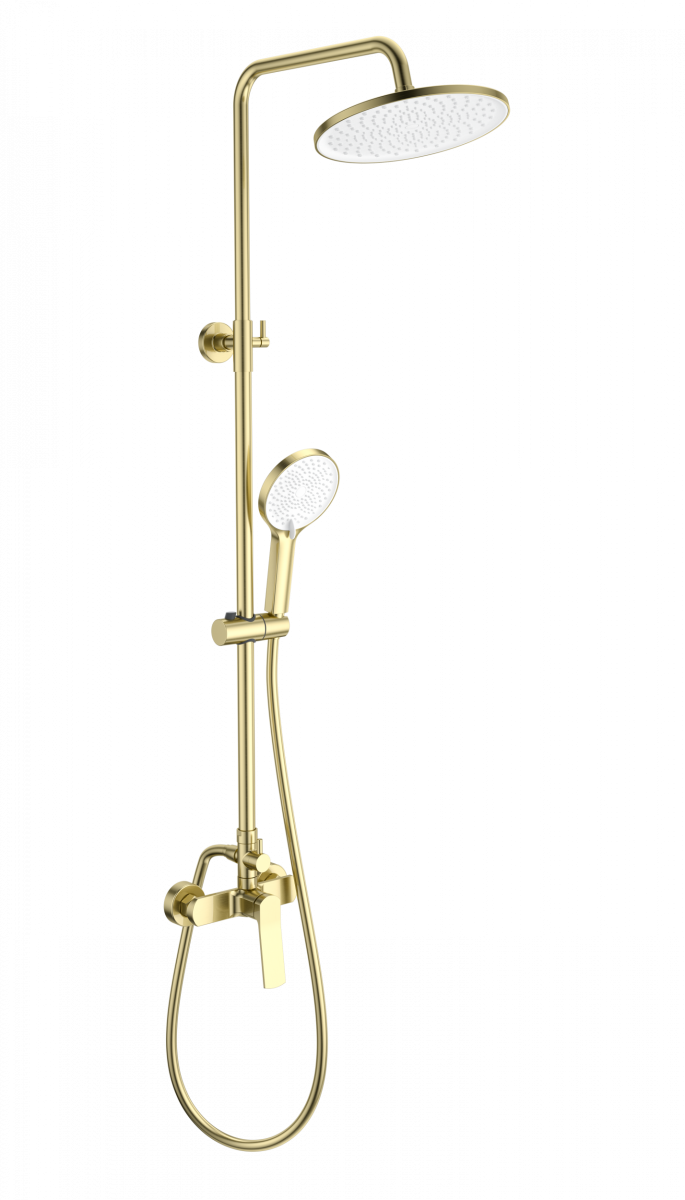 Душевая система Wonzon & Woghand WW-B3200-BG (брашированное золото)