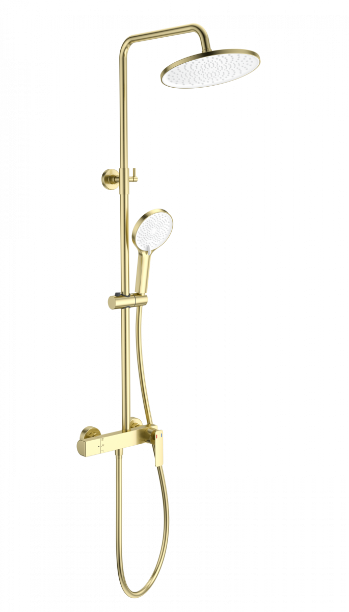 Душевая система Wonzon & Woghand WW-B3517-BG (брашированное золото)