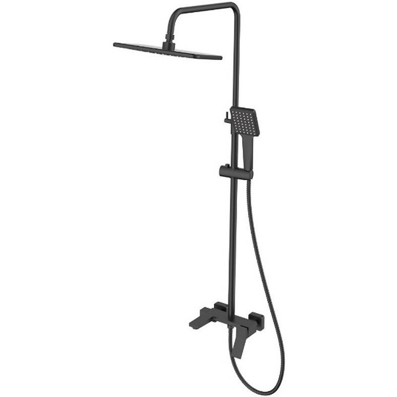 Душевая система Haiba HB24818-7 (чёрный матовый)