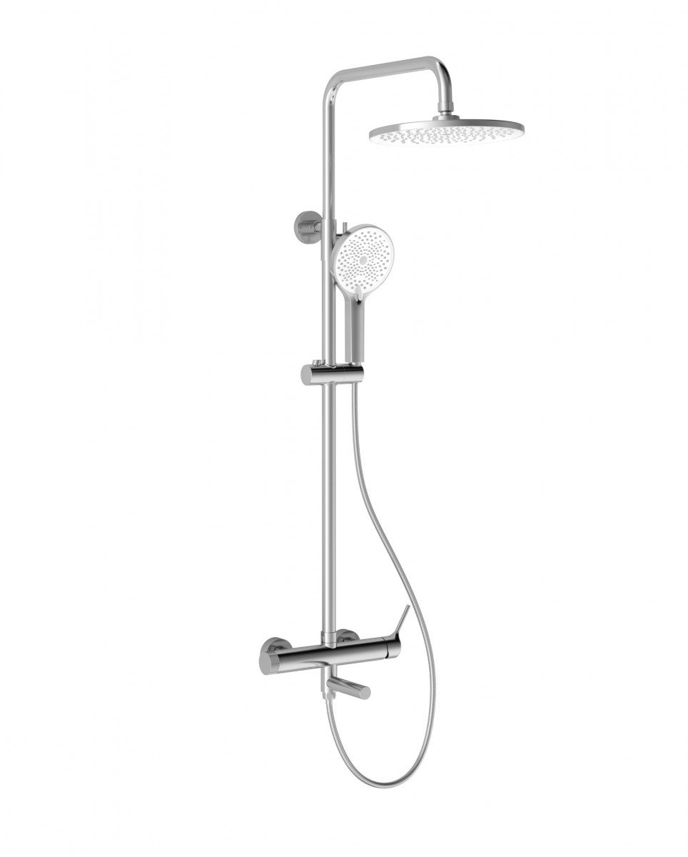 Душевая стойка Vincea Feerie VSFS-5FE1CH (хром)