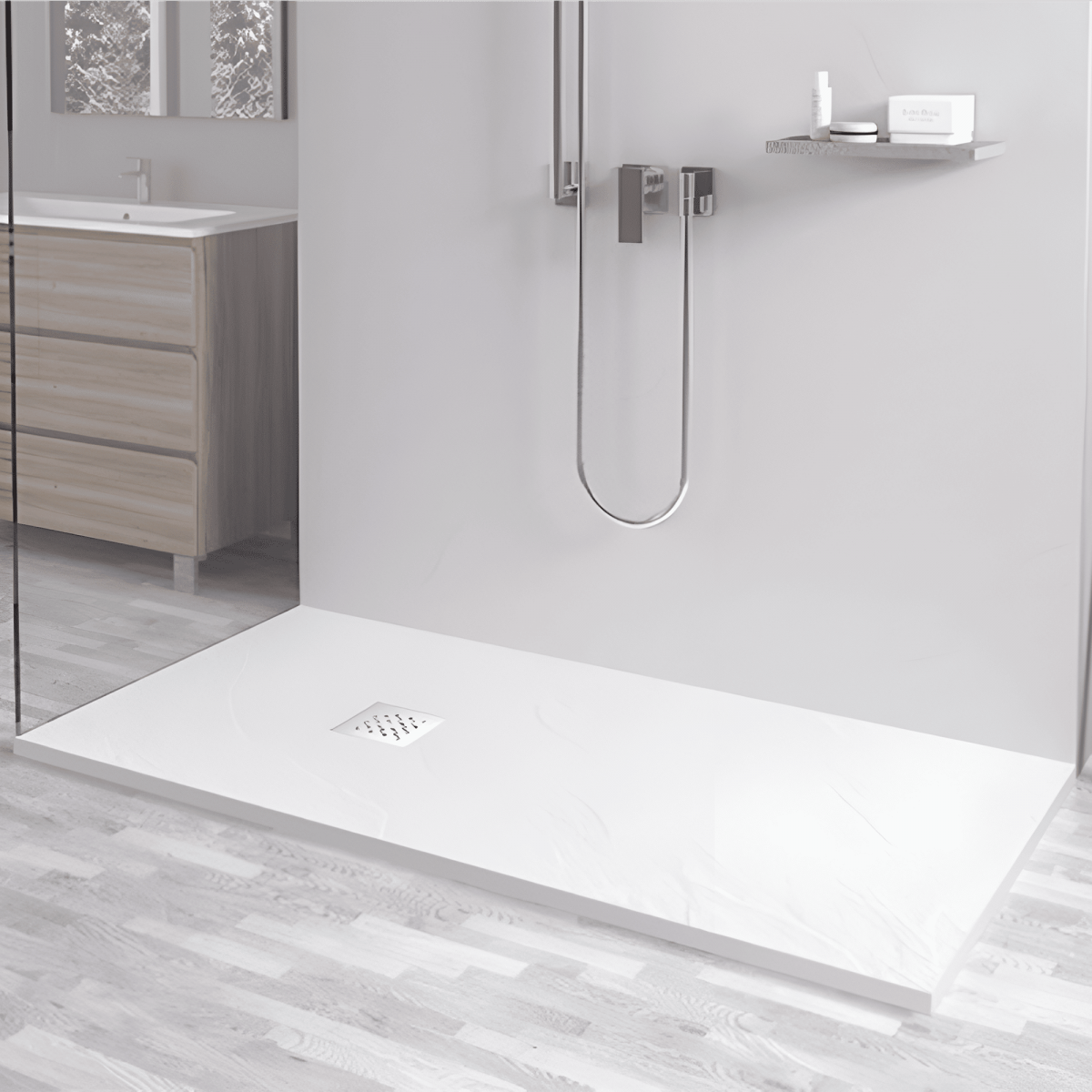 Душевой поддон RGW STone TRAY-W 14152910-01-11 900*1000 мм (белый)