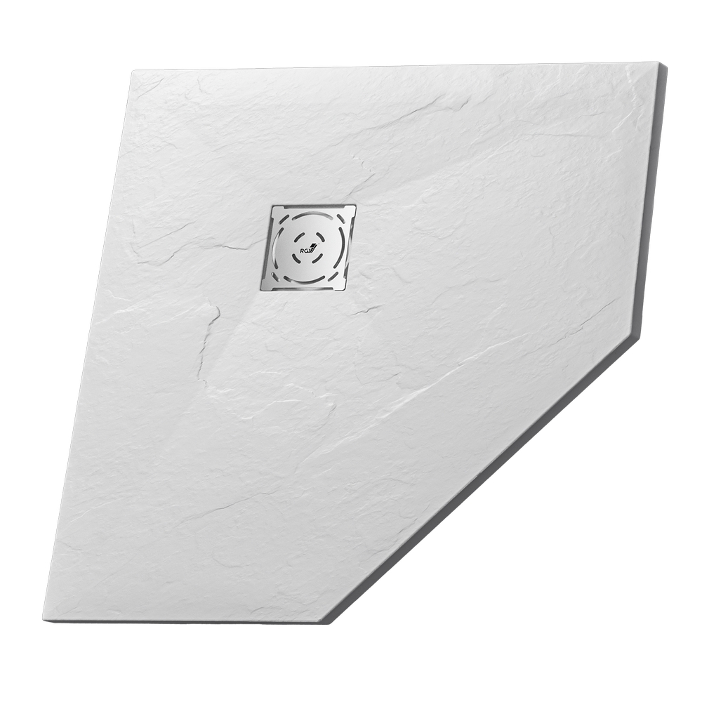 Душевой поддон RGW Stone Tray ST/T-W 16155088-01 800*800 мм (белый)