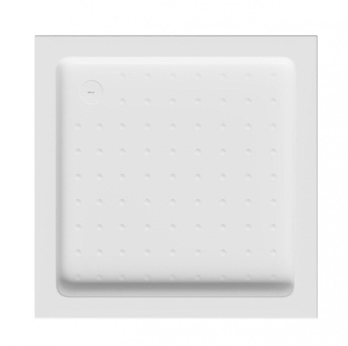 Душевой поддон Abber AD3D100 1000*1000 мм (белый)