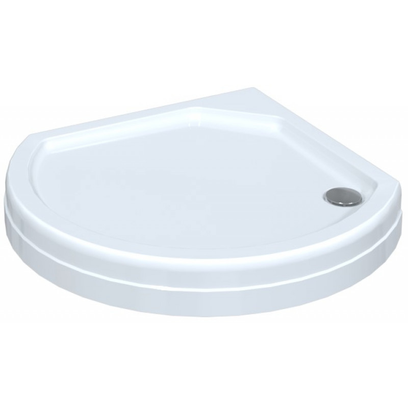 Душевой поддон Radomir Стронг 1-11-0-0-0-181 1000*1000 мм (белый)