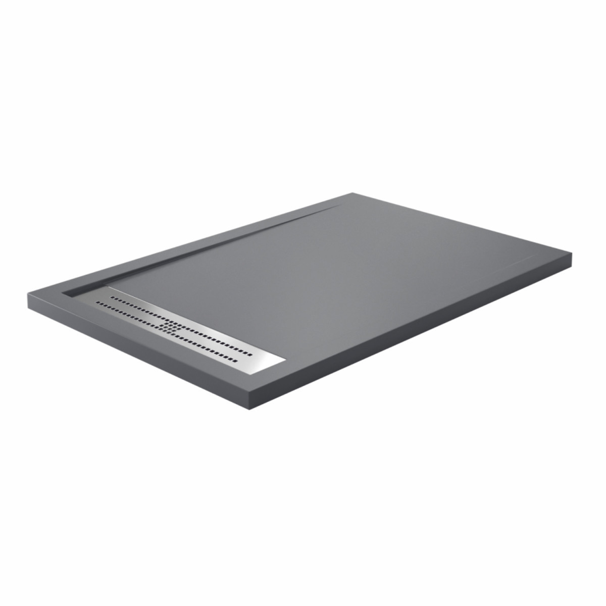 Душевой поддон WasserKRAFT Wiese 84T36 1400*900 мм (серый матовый)