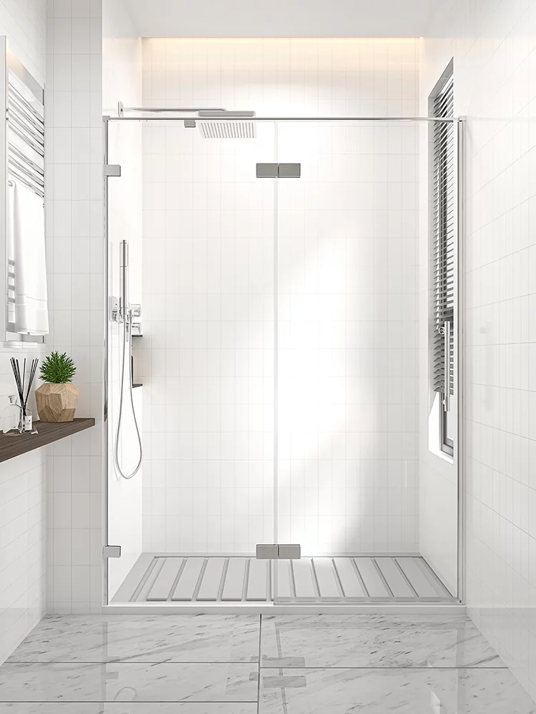 Душевая дверь Veconi Alassio CH AL-140-00-CH-C4 1400*2000 мм (хром/прозрачное)