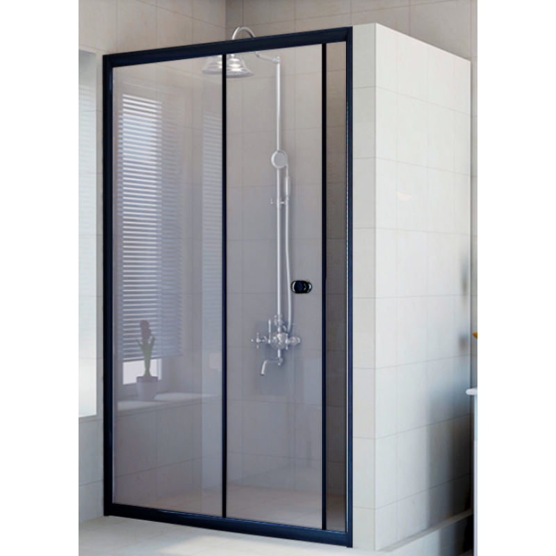 Душевая дверь Radomir Вита 1-63-6-0-0-1081 1200*2000 мм (чёрный матовый/матовое)