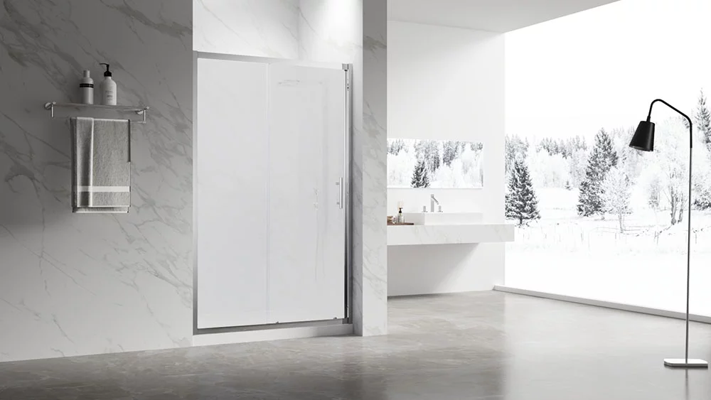 Душевая дверь Veconi VN-55M VN55M-120-07-C8 1200*1950 мм (хром/матовое)